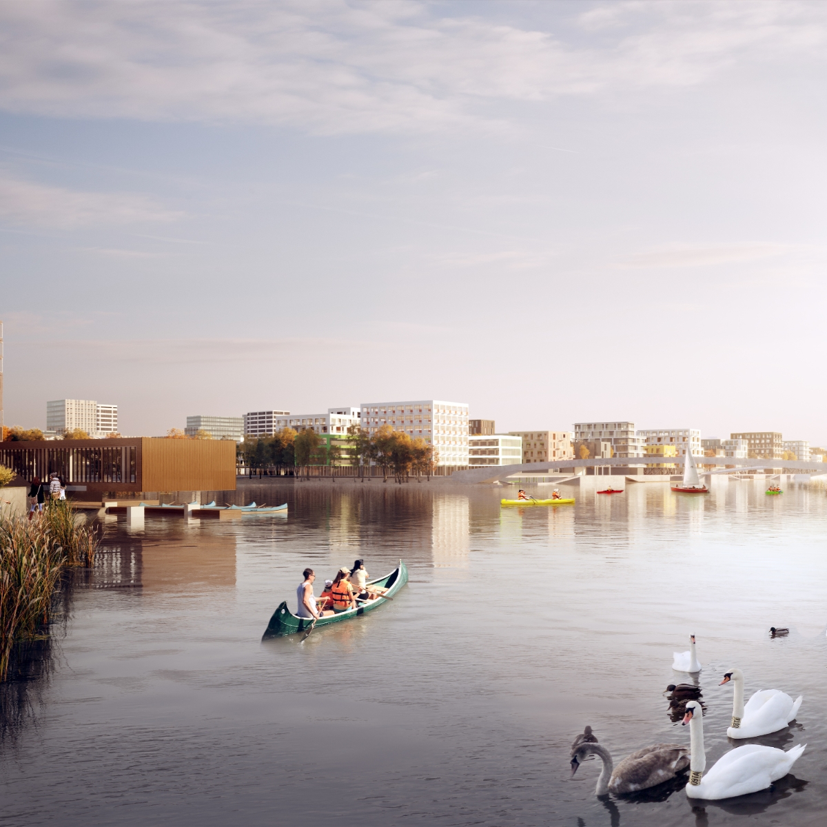 Budapest South Gate - Masterplan design competition
